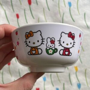 Vintage Sanrio 1999 Hello Kitty Spring - rice bowl / trinket bowl